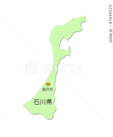 石川県のイラスト素材