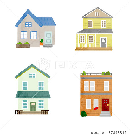 屋根のイラスト素材集 ピクスタ