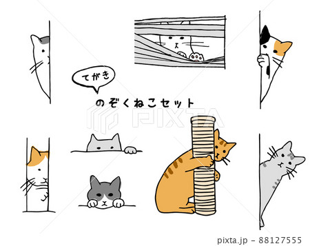 てんちゃん　キジ白、錆猫親子アクリル画2点 てんちゃん様専用 キジ白、錆猫親子アクリル画2点
