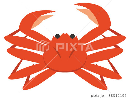 カニ 蟹 のイラスト素材集 ピクスタ