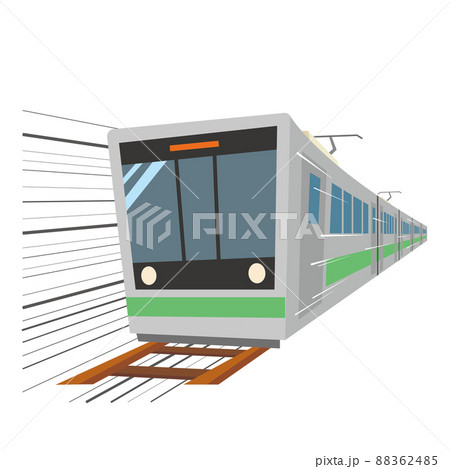 列車のイラスト素材