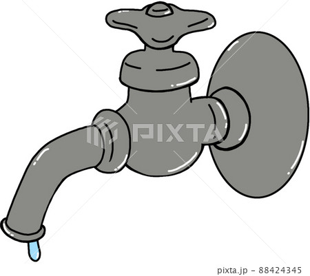水道 蛇口のイラスト素材