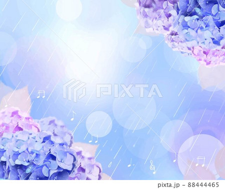 雨 傘 梅雨 美しいのイラスト素材