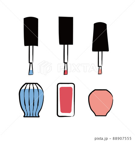 マニキュアのイラスト素材集 ピクスタ