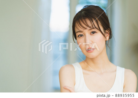 タンクトップの写真素材