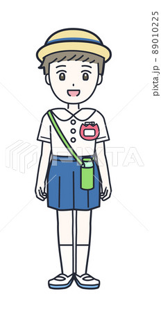 園服のイラスト素材