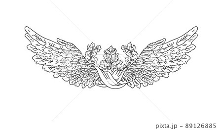 天使 背景 きれい 綺麗のイラスト素材 天使 背景 きれい 綺麗のイラスト素材