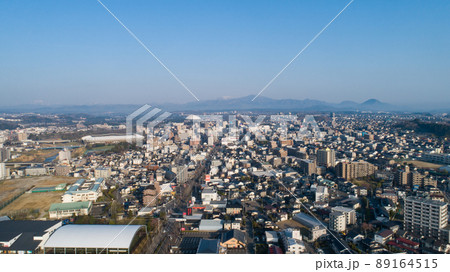 風景 街並み 空撮 宮城の写真素材 - PIXTA