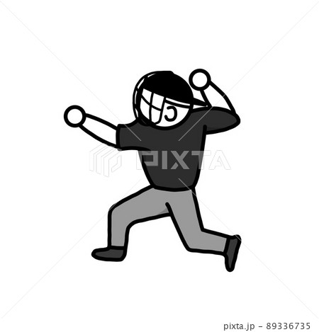 プロ野球のイラスト素材