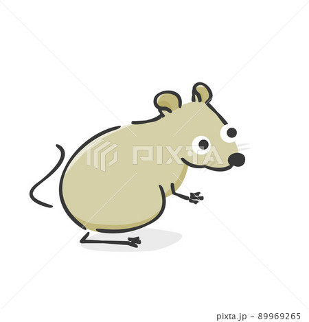 ラット かわいいのイラスト素材