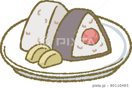 コンビニおにぎりのイラスト素材 コンビニおにぎりのイラスト素材