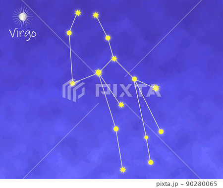 おとめ座（Virgo）のイラスト素材 - PIXTA