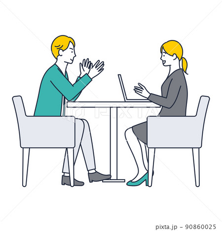 経営コンサルタントのイラスト素材