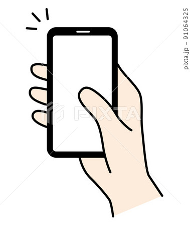 握る 手 イラスト 指 右手の写真素材