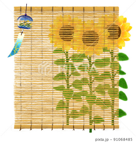 色鉛筆 かわいい 色鉛筆画のイラスト素材