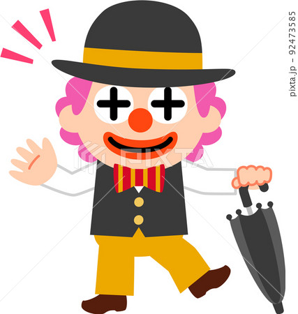 サーカス ピエロ クラウン 道化のイラスト素材 サーカス ピエロ クラウン 道化のイラスト素材