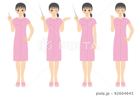 看護師 笑顔のイラスト素材 看護師 笑顔のイラスト素材