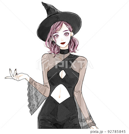 へそ出しのイラスト素材