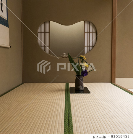 床の間 生け花 正月の写真素材 - PIXTA