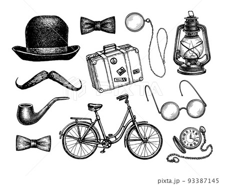 ジェントルマンのイラスト素材