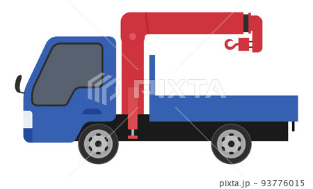 クレーン車のイラスト素材集 ピクスタ