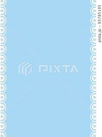 レース模様のイラスト素材