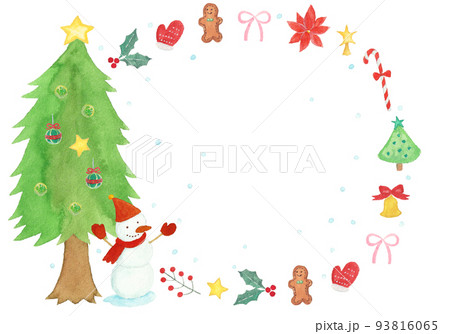 クリスマスモチーフのイラスト素材