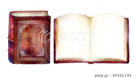 手書き イラスト 本 読書のイラスト素材