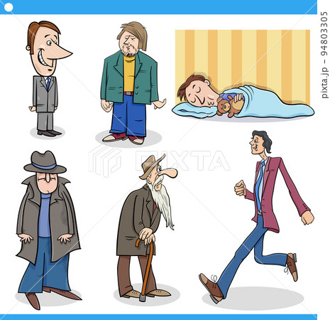 vector set of walking stick - Stock Illustration [55168461] - PIXTA