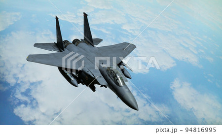 第4 5世代ジェット戦闘機の写真素材