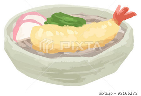 海老天のイラスト素材