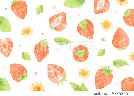 いちごのイラスト素材集 ピクスタ