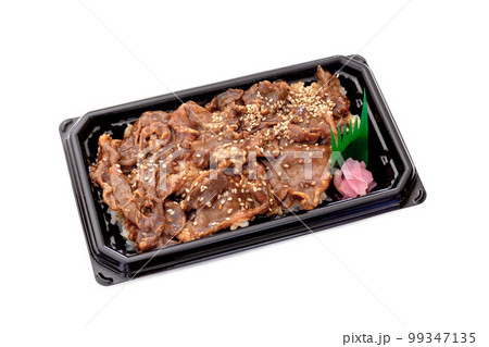 焼肉弁当の写真素材 - PIXTA