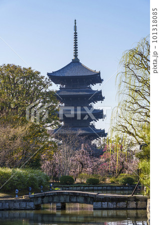 手作り 東寺（京都府）1/25の模型 たくも 