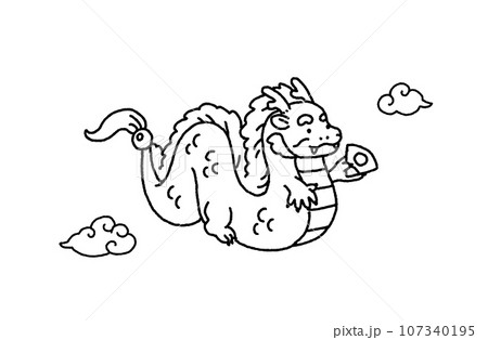 ドラゴン 龍 水墨画 雲のイラスト素材 - PIXTA ドラゴン 龍 水墨画 雲のイラスト素材 - PIXTA