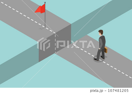 3D Isometric Flat Vector Conceptual Illustration Of Pedestrian