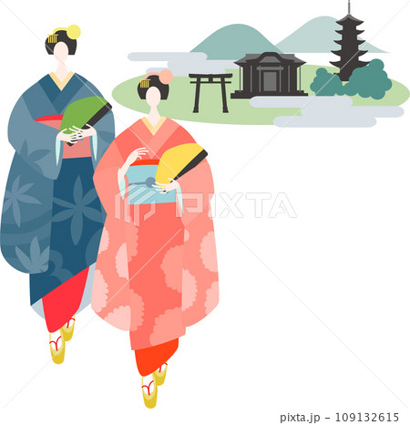 舞妓 京都 着物のイラスト素材 - PIXTA 舞妓 京都 着物のイラスト素材 - PIXTA