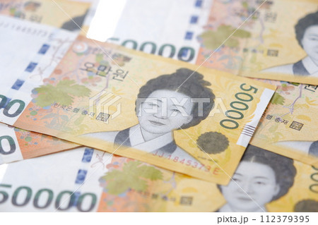 50000ウォン ウォン 紙幣 貨幣の写真素材 - PIXTA