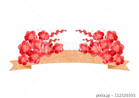 ちぎり絵　紅花モチーフ 和紙のちぎり絵キット 花鳥風月 夏-No.003 ハイビスカス（赤） F3サイズ
