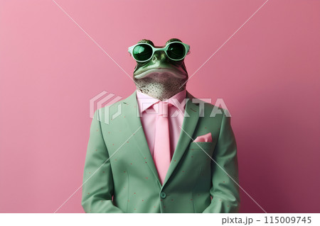 動物スーツ　カエル[かえる・蛙] Nugbaefdp] ハロウィンコスチュームカエル、全身カエルスーツ