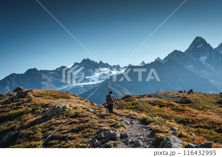 モンブラン山の写真素材 - PIXTA