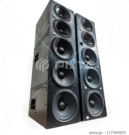 レゲエ スピーカー スピーカーシステム サウンドシステムの写真素材