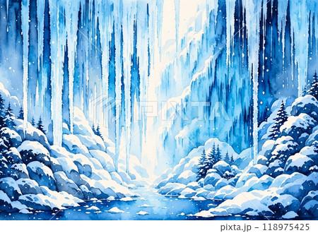 つららイラストオーダー ツララ イラスト素材 [3468583] - フォトライブラリー