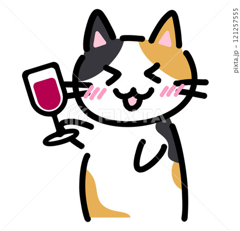猫 動物 宴会 飲酒のイラスト素材 - PIXTA