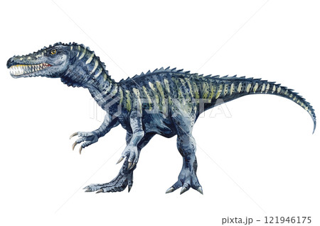 ティラノサウルスを描く】 Paint a Tyrannosaurs / Time lapse
