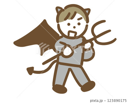 手書き悪魔イラスト 悪魔 イラスト かわいい 手書きのイラスト素材 - PIXTA