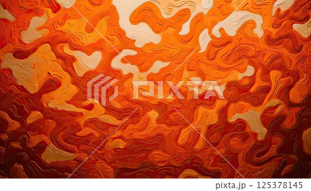 背景 オレンジ オレンジ色 マーブル模様の写真素材 - PIXTA