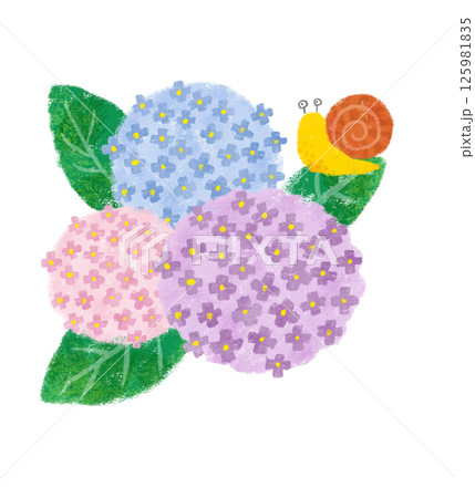 595】 オリジナル 手描きイラスト お花 静物 クレヨン画 直筆
