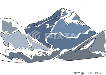 ヒマラヤのイラスト素材 - PIXTA