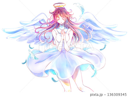 天使の輪 飛ぶのイラスト素材 - PIXTA